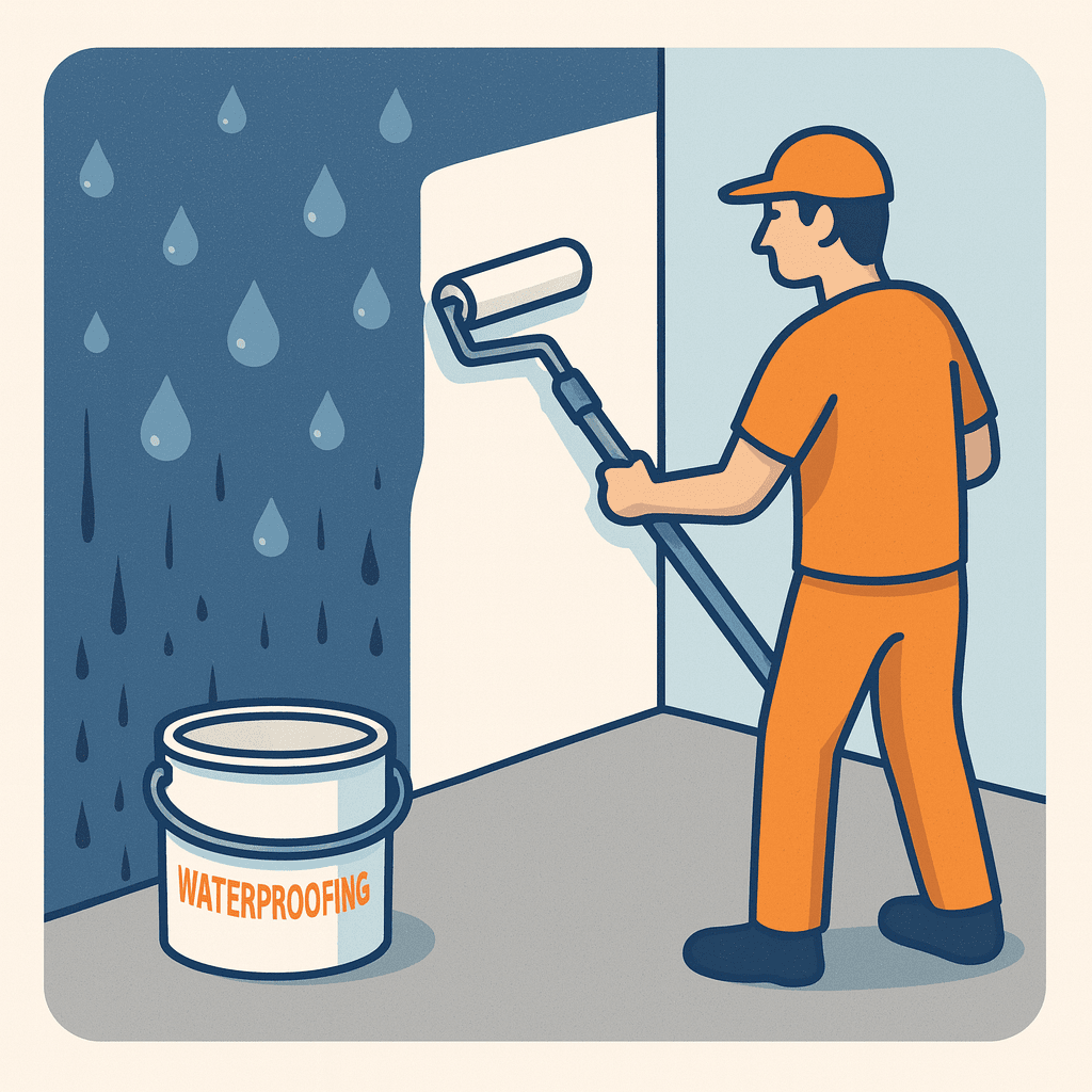 DailyShark AquaGuard® – Хидроизолационна боя за мазета, гаражи и влажни помещения