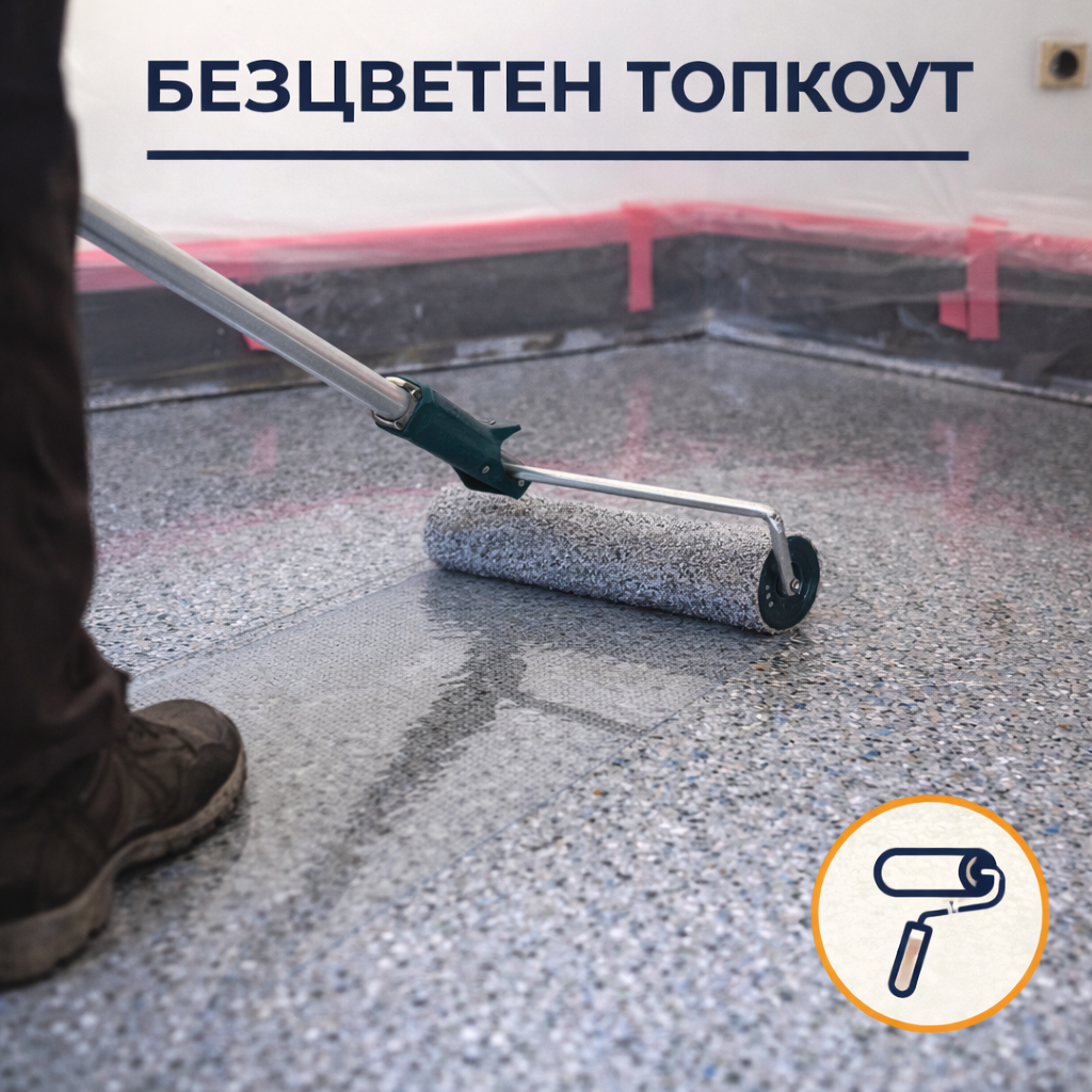 Безцветно полиуретаново покритие