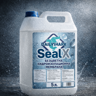 Безцветна Хидроизолационна Мембрана DailyShark SealX