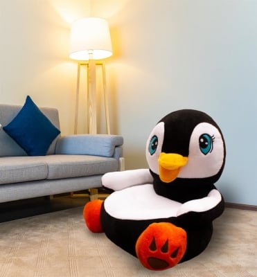 Детско плюшено столче Пингвин