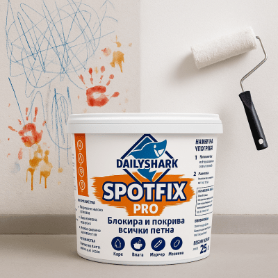 Боя за Запечатване на Петна DailyShark SpotFix Pro