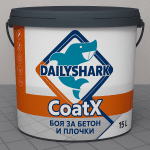 Боя за Реновиране на Настилки DailyShark CoatX® 15L