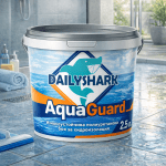 Полиуретанова Боя За Подова Хидроизолация на Бани и Тераси DailyShark AquaGuard